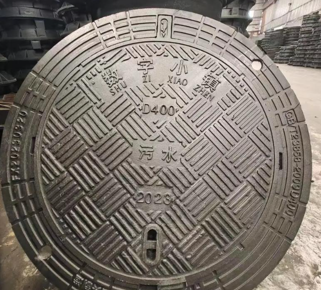 阳春球墨铸铁防沉降井盖展示